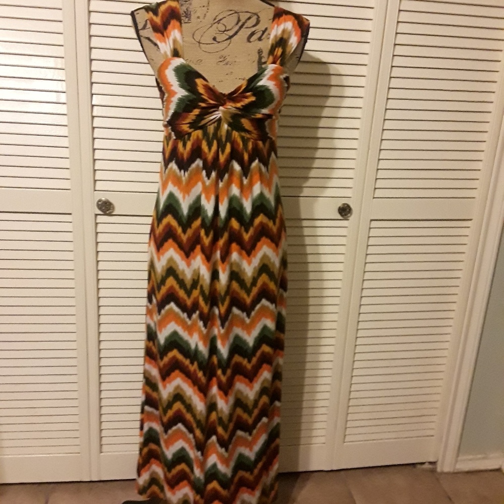 Ellen Parker Sleeveless Maxi Dress.  NWOT
